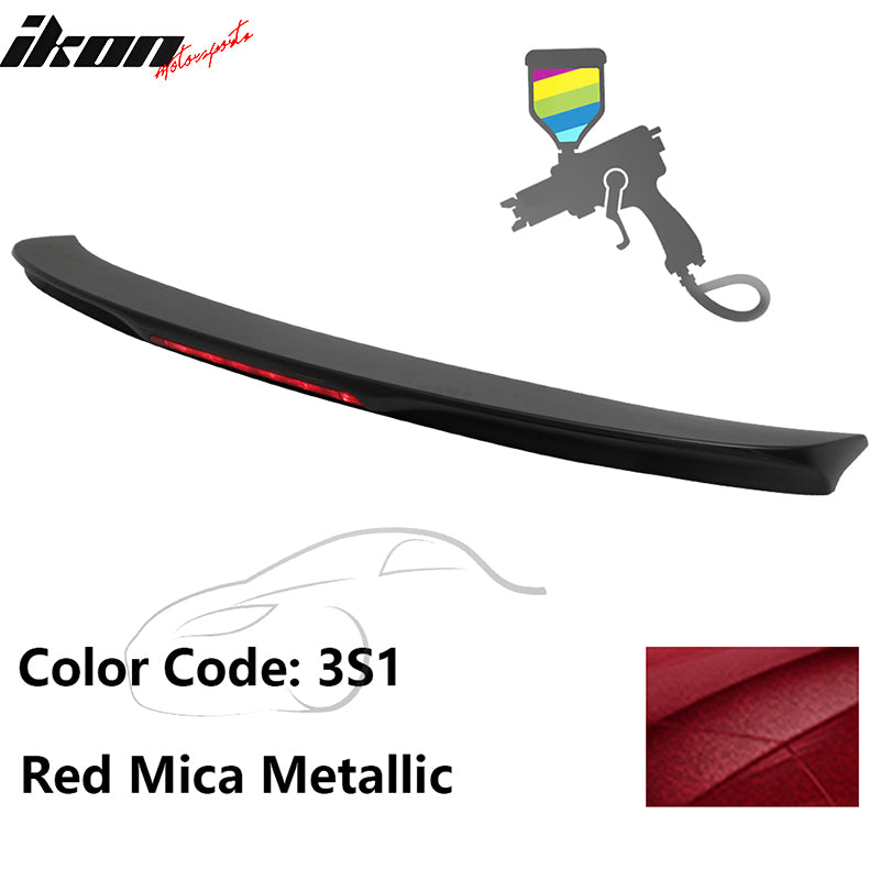 2014-2019 Toyota Corolla OEM Style Trunk Spoiler ABS Painted