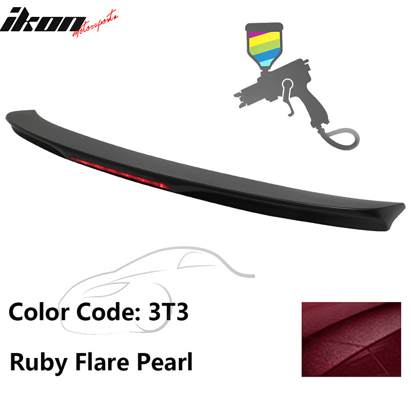 2014-2019 Toyota Corolla OEM Style Trunk Spoiler ABS Painted