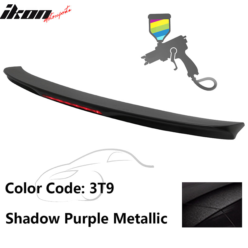 2014-2019 Toyota Corolla OEM Style Trunk Spoiler ABS Painted