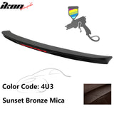 2014-2019 Toyota Corolla OEM Style Trunk Spoiler ABS Painted