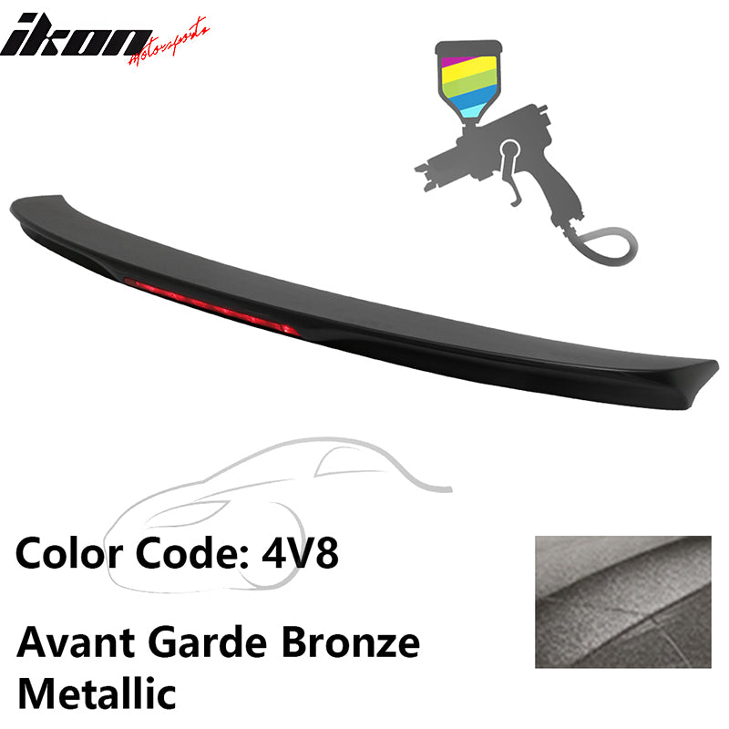 2014-2019 Toyota Corolla OEM Style Trunk Spoiler ABS Painted
