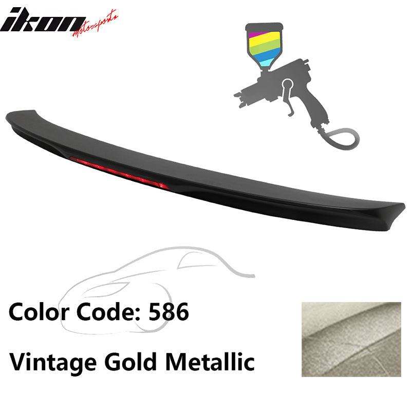 2014-2019 Toyota Corolla OEM Style Trunk Spoiler ABS Painted
