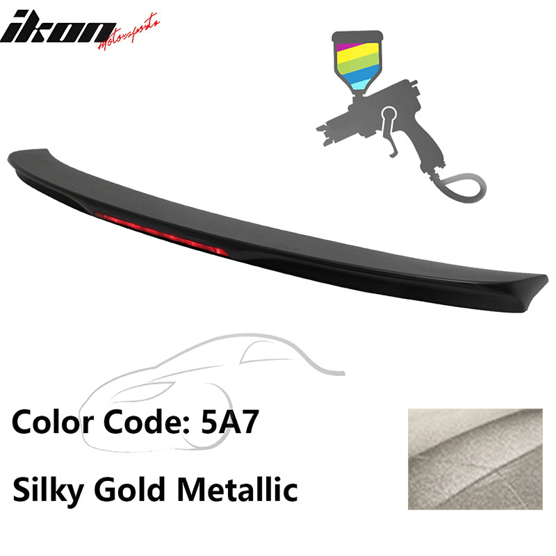 2014-2019 Toyota Corolla OEM Style Trunk Spoiler ABS Painted