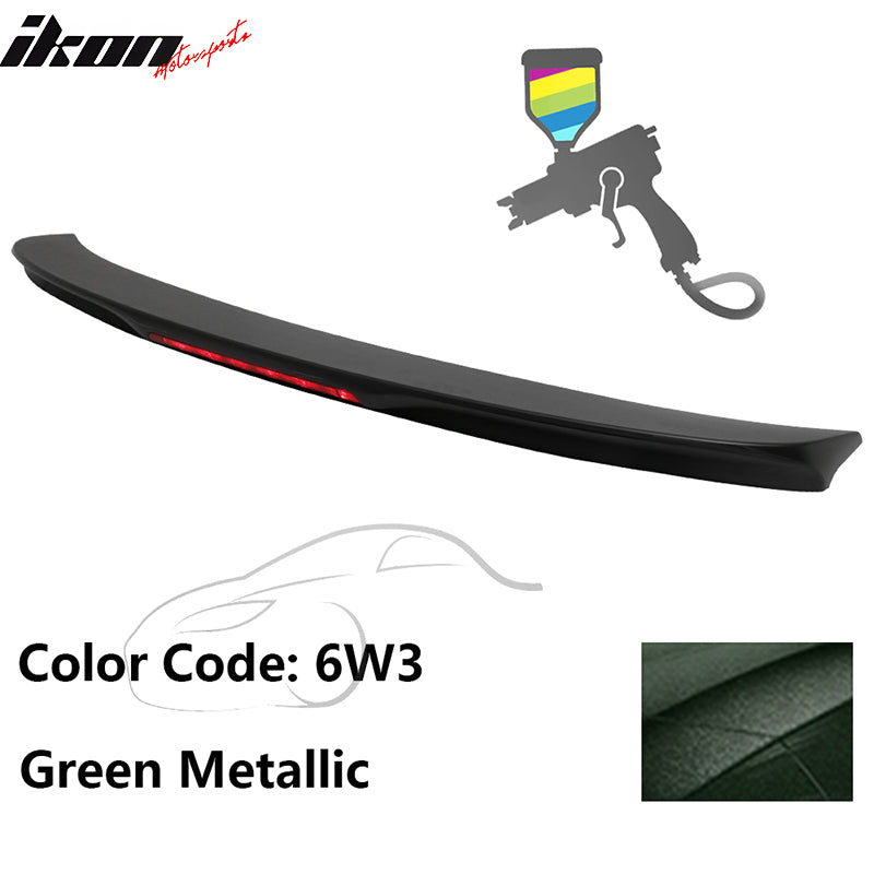 2014-2019 Toyota Corolla OEM Style Trunk Spoiler ABS Painted
