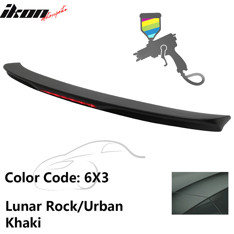 2014-2019 Toyota Corolla OEM Style Trunk Spoiler ABS Painted
