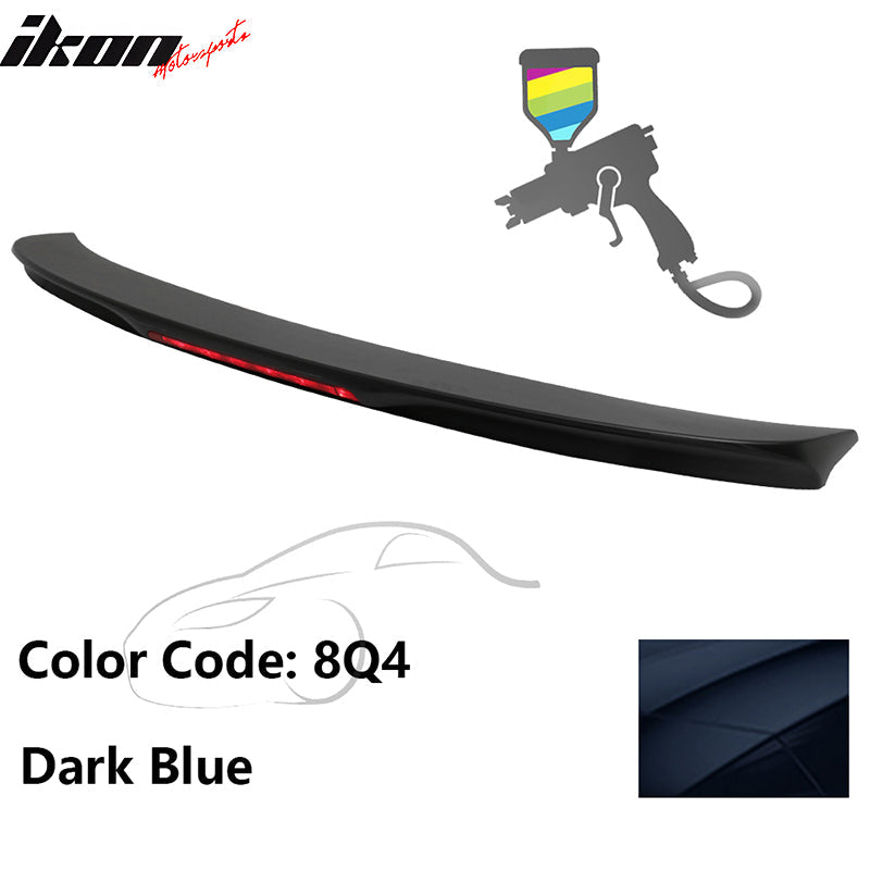 2014-2019 Toyota Corolla OEM Style Trunk Spoiler ABS Painted