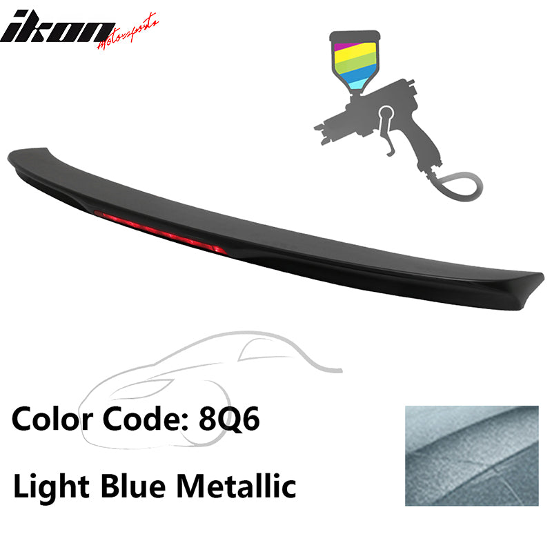 2014-2019 Toyota Corolla OEM Style Trunk Spoiler ABS Painted