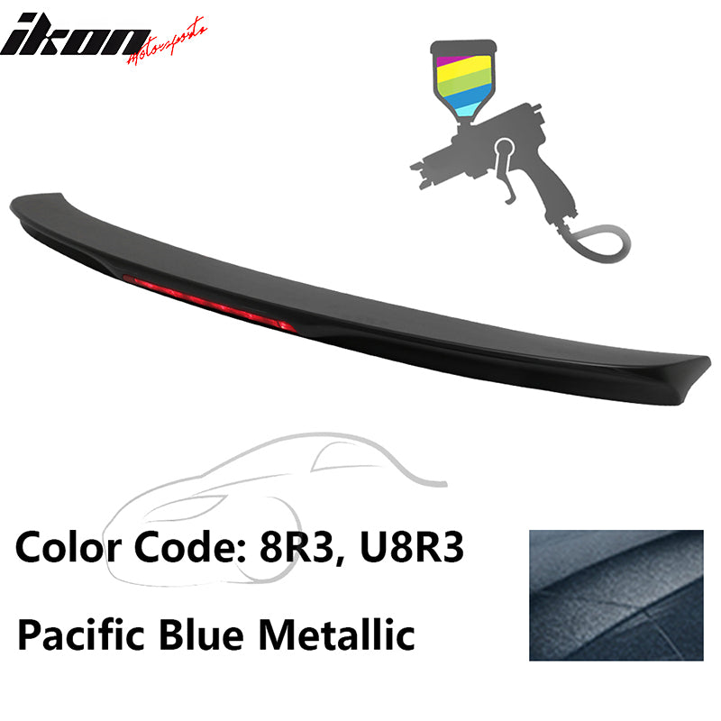 2014-2019 Toyota Corolla OEM Style Trunk Spoiler ABS Painted