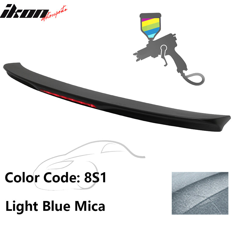 2014-2019 Toyota Corolla OEM Style Trunk Spoiler ABS Painted