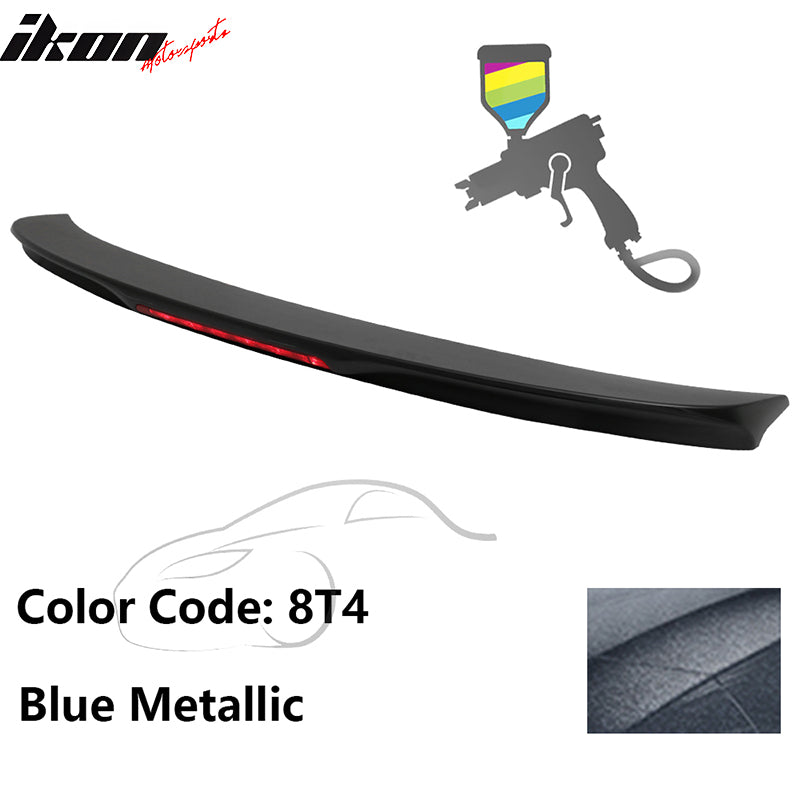 2014-2019 Toyota Corolla OEM Style Trunk Spoiler ABS Painted