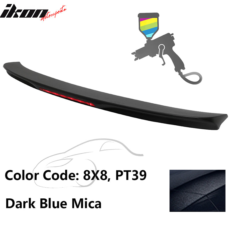 2014-2019 Toyota Corolla OEM Style Trunk Spoiler ABS Painted