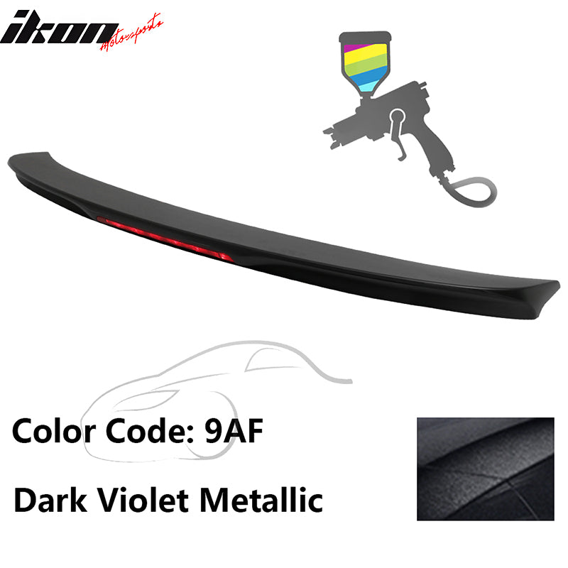 2014-2019 Toyota Corolla OEM Style Trunk Spoiler ABS Painted