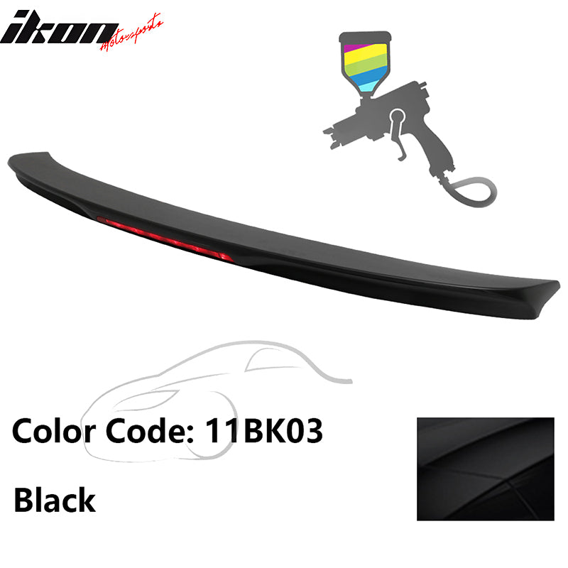 2014-2019 Toyota Corolla OEM Style Trunk Spoiler ABS Painted