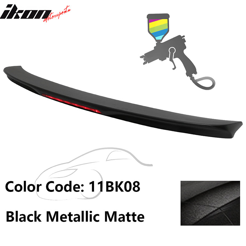 2014-2019 Toyota Corolla OEM Style Trunk Spoiler ABS Painted