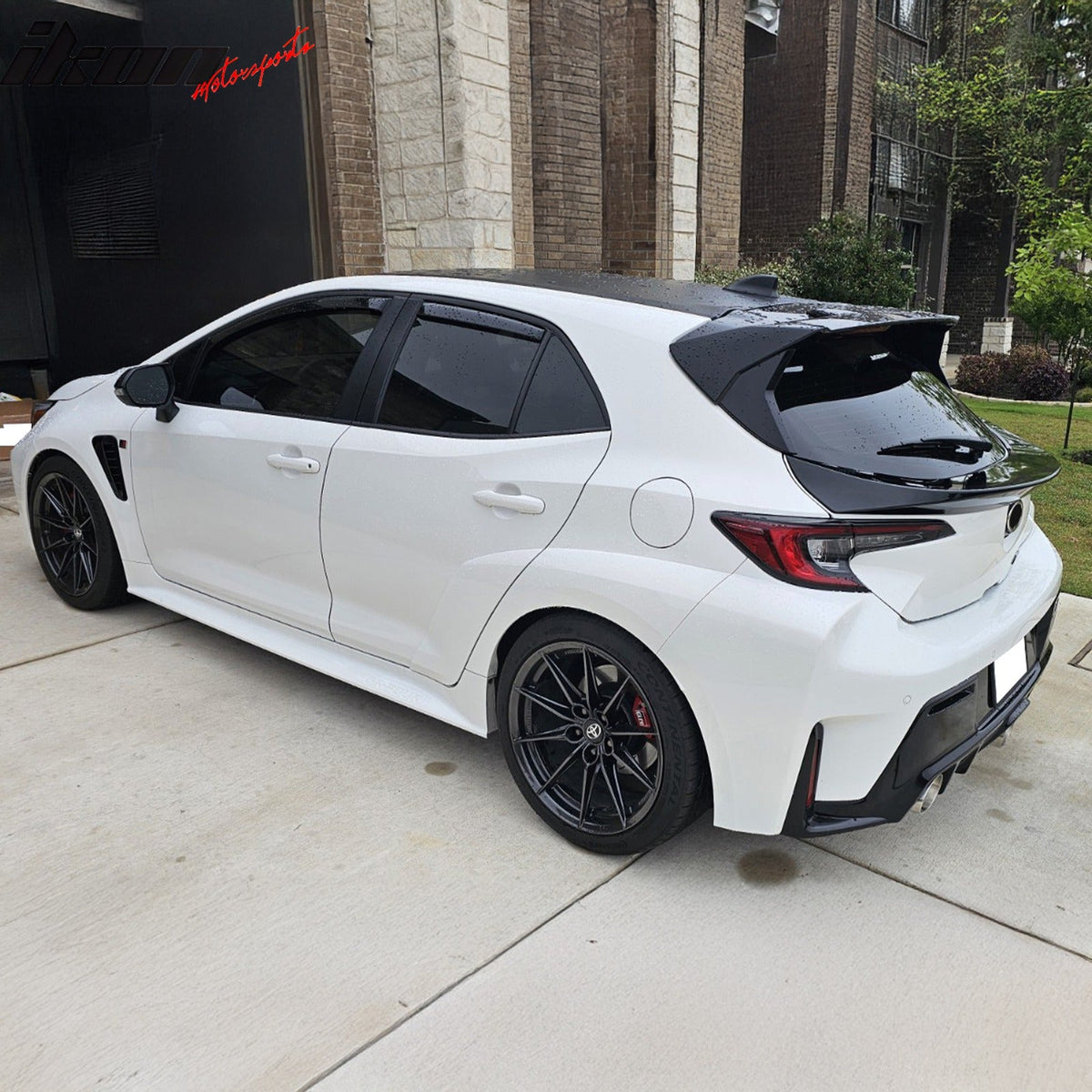 Trunk Spoiler for Toyota GR Corolla Hatchback 2019-2026 JDM Style Gloss Black ABS