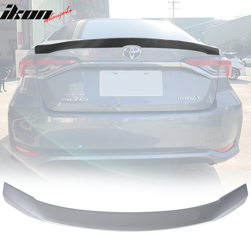 2000-2025 Toyota Corolla 12th Altis Sedan Type C Trunk Spoiler ABS