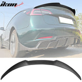 2017-2023 Tesla Model 3 IKON Style Rear Trunk Spoiler Wing ABS