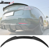 2017-2023 Tesla Model 3 IKON Style Rear Trunk Spoiler Wing ABS