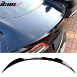 Rear Trunk Deck Lid Wing Lip for Tesla Model 3 2017-2023 MX Style Painted Gloss Black ABS Plastic