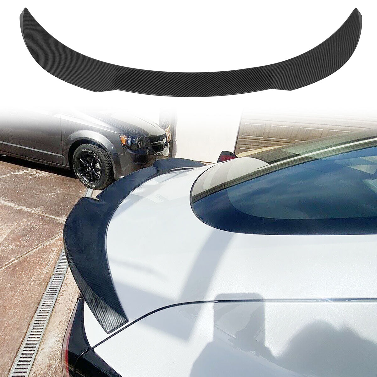 2017-2023 Tesla Model 3 Performance Style Trunk Spoiler