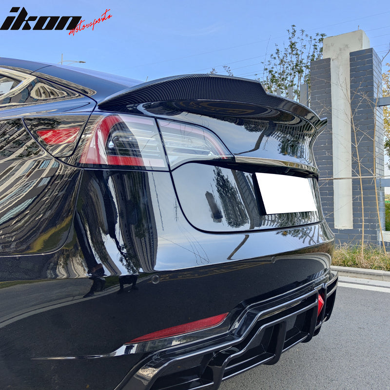 2017-2023 Tesla Model 3 Performance Style Trunk Spoiler
