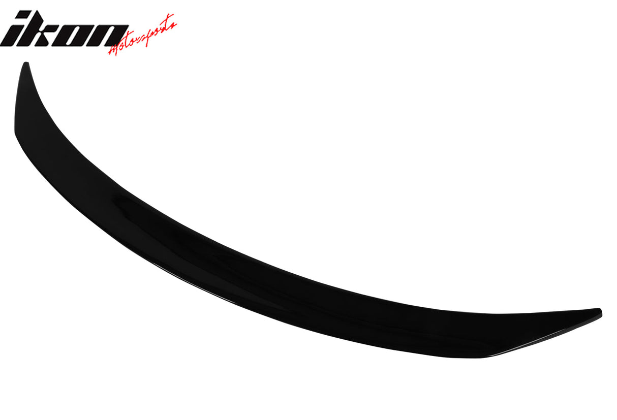 2017-2023 Tesla Model 3 V Style Gloss Black Rear Trunk Spoiler Lip ABS