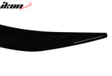 2017-2023 Tesla Model 3 V Style Gloss Black Rear Trunk Spoiler Lip ABS