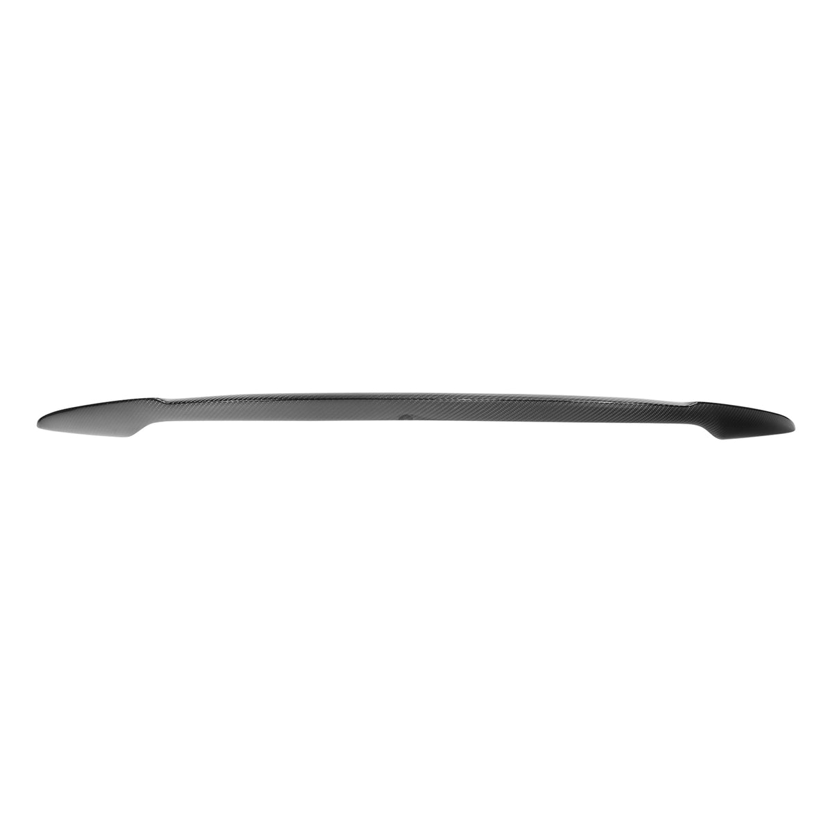 Trunk Spoiler for Tesla 3 Sedan 4-Door 2017-2023 V Black CF