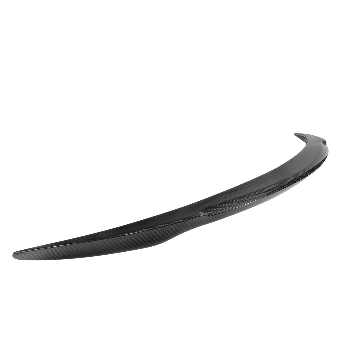 Trunk Spoiler for Tesla 3 Sedan 4-Door 2017-2023 V Black CF