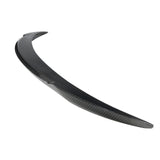 Trunk Spoiler for Tesla 3 Sedan 4-Door 2017-2023 V Black CF