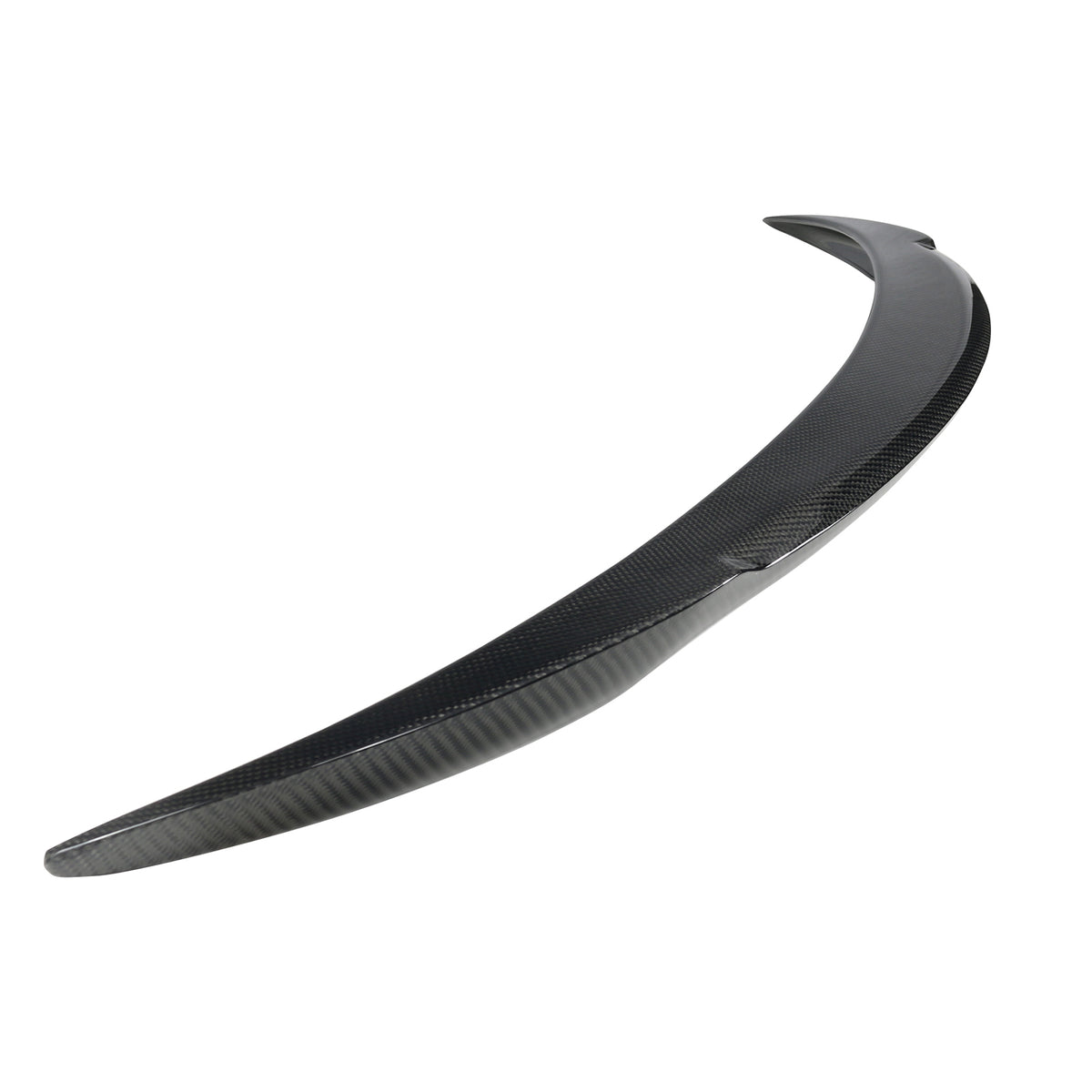 Trunk Spoiler for Tesla 3 Sedan 4-Door 2017-2023 V Black CF