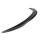 Trunk Spoiler for Tesla 3 Sedan 4-Door 2017-2023 V Black CF