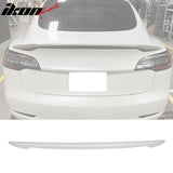 2017-2023 Tesla 3 Sedan 4-Door IKON V Trunk Spoiler ABS