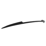 2024-Up Tesla Model 3 V Style Matte Black Rear Trunk Spoiler Wing ABS