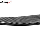 2024-Up Tesla Model 3 V Style Carbon Fiber Print Trunk Spoiler Lip ABS