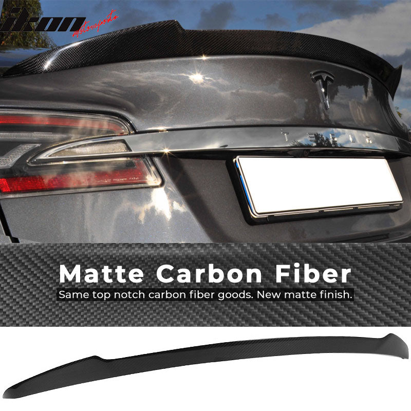 2012-2025 Tesla Model S H Style Trunk Spoiler