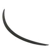 2012-2023 Tesla Model S Gloss Black Rear Spoiler Wing Dry Carbon Fiber
