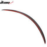 2012-2023 Tesla Model S Gloss Black Rear Spoiler Wing Dry Carbon Fiber