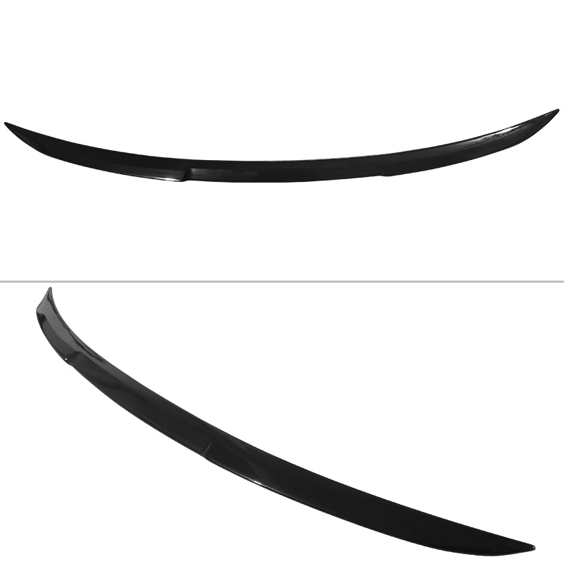Rear Trunk Spoiler Lip for Tesla Model X 2016-2026 V Style Gloss Black ABS