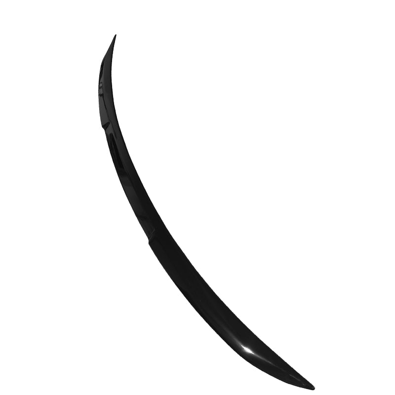 Rear Trunk Spoiler Lip for Tesla Model X 2016-2026 V Style Gloss Black ABS