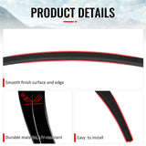 2020-2025 Tesla Model Y (Not Fit Model Y Juniper) Duckbill Rear Trunk Deck Lid Wing Lip Exterior Auto Parts MX Style Painted Gloss Black ABS Plastic