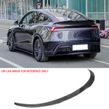 2025-2026 Tesla Model Y Juniper Trunk Spoiler Carbon Fiber Print Wing