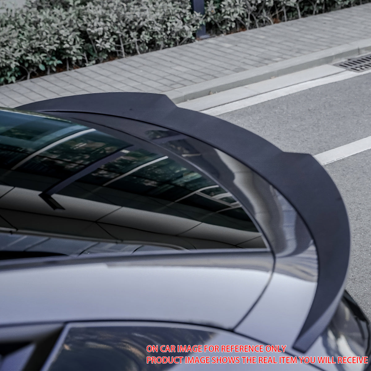 2025-2026 Tesla Model Y Juniper Trunk Spoiler Carbon Fiber Print Wing