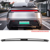 2025-2026 Tesla Model Y Trunk Spoiler IKON V2 Style Gloss Black ABS Plastic Rear Trunk Lid Spoiler Wing Lip