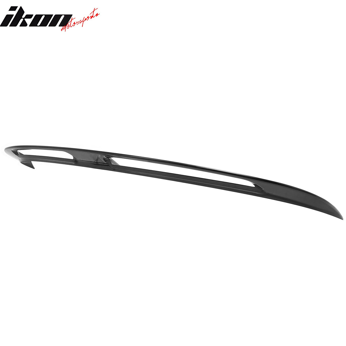 2025-2026 Tesla Model Y Trunk Spoiler IKON V2 Style Gloss Black ABS Plastic Rear Trunk Lid Spoiler Wing Lip