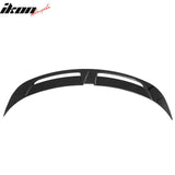 2025-2026 Tesla Model Y Trunk Spoiler IKON V2 Style Gloss Black ABS Plastic Rear Trunk Lid Spoiler Wing Lip