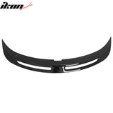 2025-2026 Tesla Model Y Trunk Spoiler IKON V2 Style Gloss Black ABS Plastic Rear Trunk Lid Spoiler Wing Lip