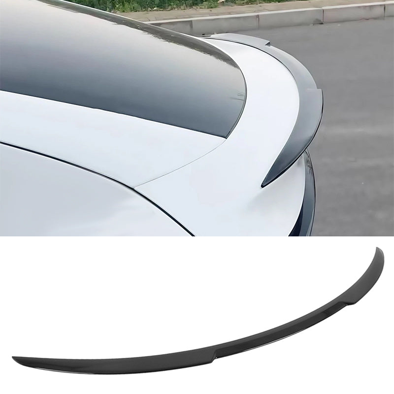 Rear Trunk Spoiler for Tesla Model Y Juniper 2026 V Style ABS