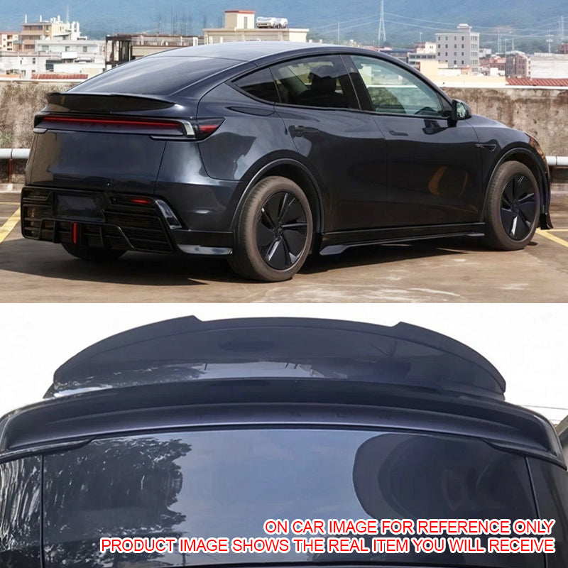Rear Trunk Spoiler for Tesla Model Y Juniper 2026 V Style ABS