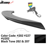2011-2017 Toyota Sienna Painted Rear Trunk Spoiler Roof Wing ABS